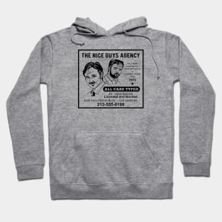 The Nice Guys Agency Newspaper Ad Hoodie